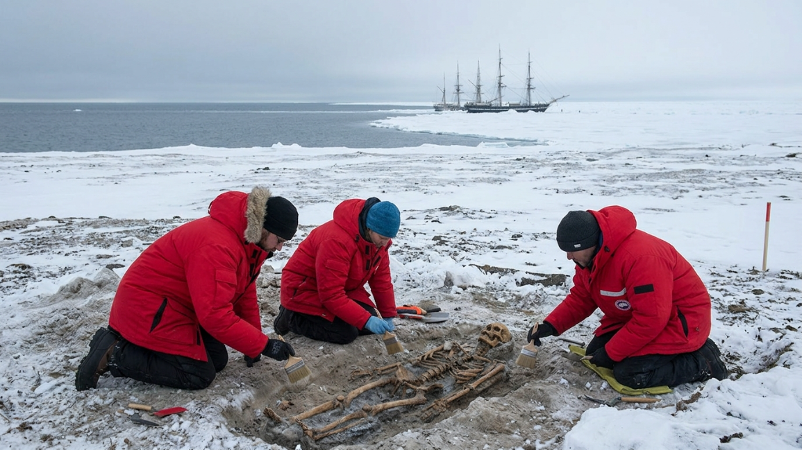 Skeletal analysis solving the Franklin expedition mystery