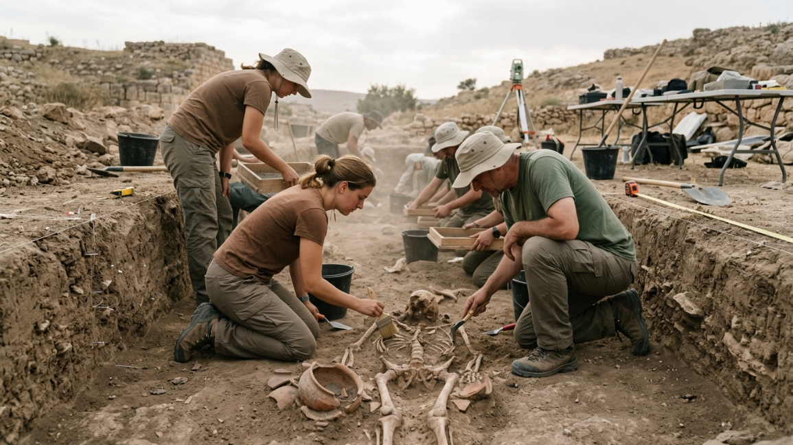 How forensic archaeology identifies ancient human remains