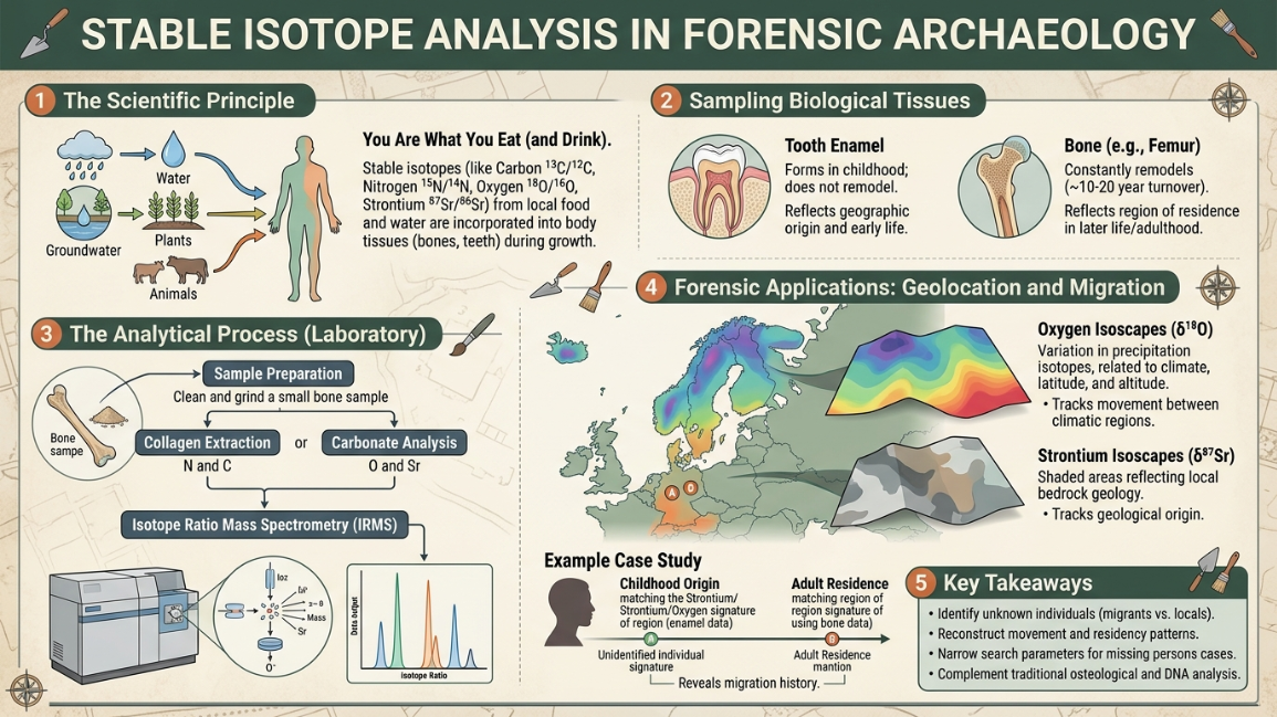 Stable Isotope Analysis in Forensic Archaeology