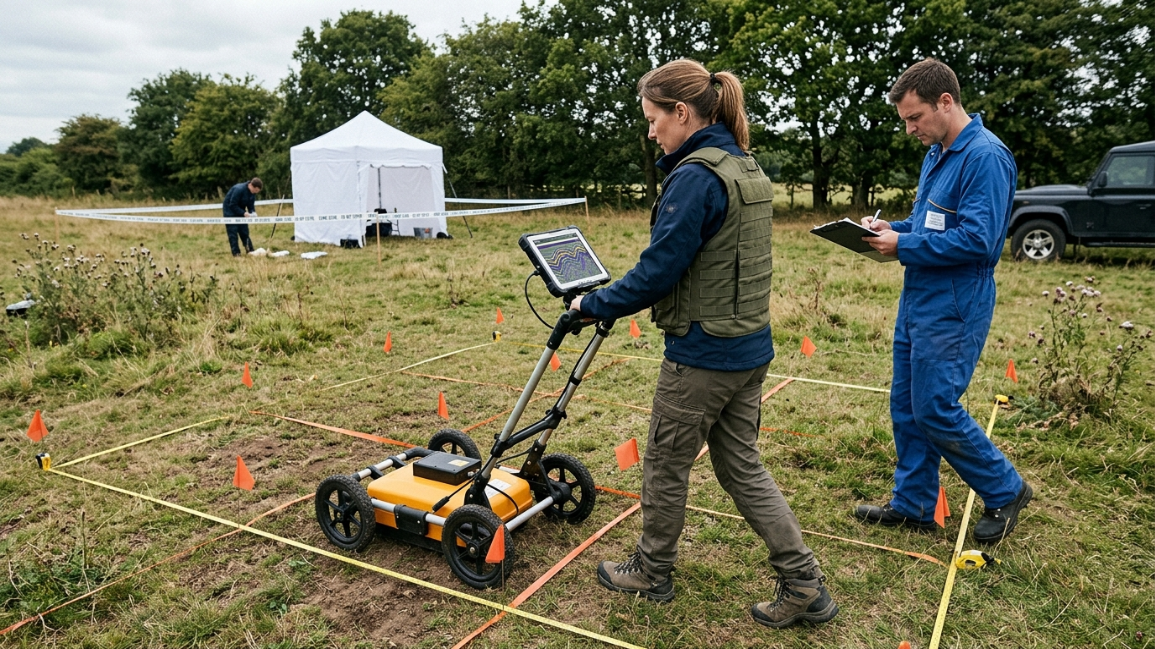 ground penetrating radar in forensic archaeology